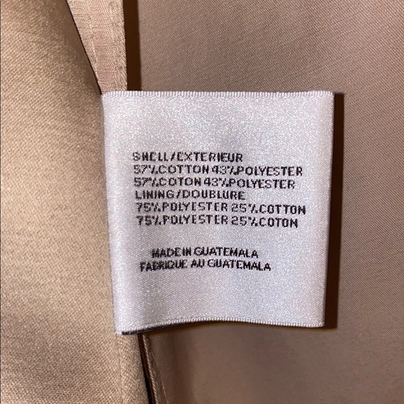 DKNY Beige Trench Coat - Picture 9 of 10